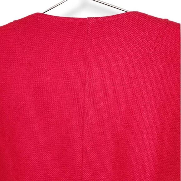 Nygard Womens Jacket Sz 10 Red Short Button Summer Spring - Picture 7 of 11